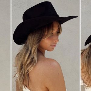 2th Tribe Verona Ivory Wide Brim Hat 
